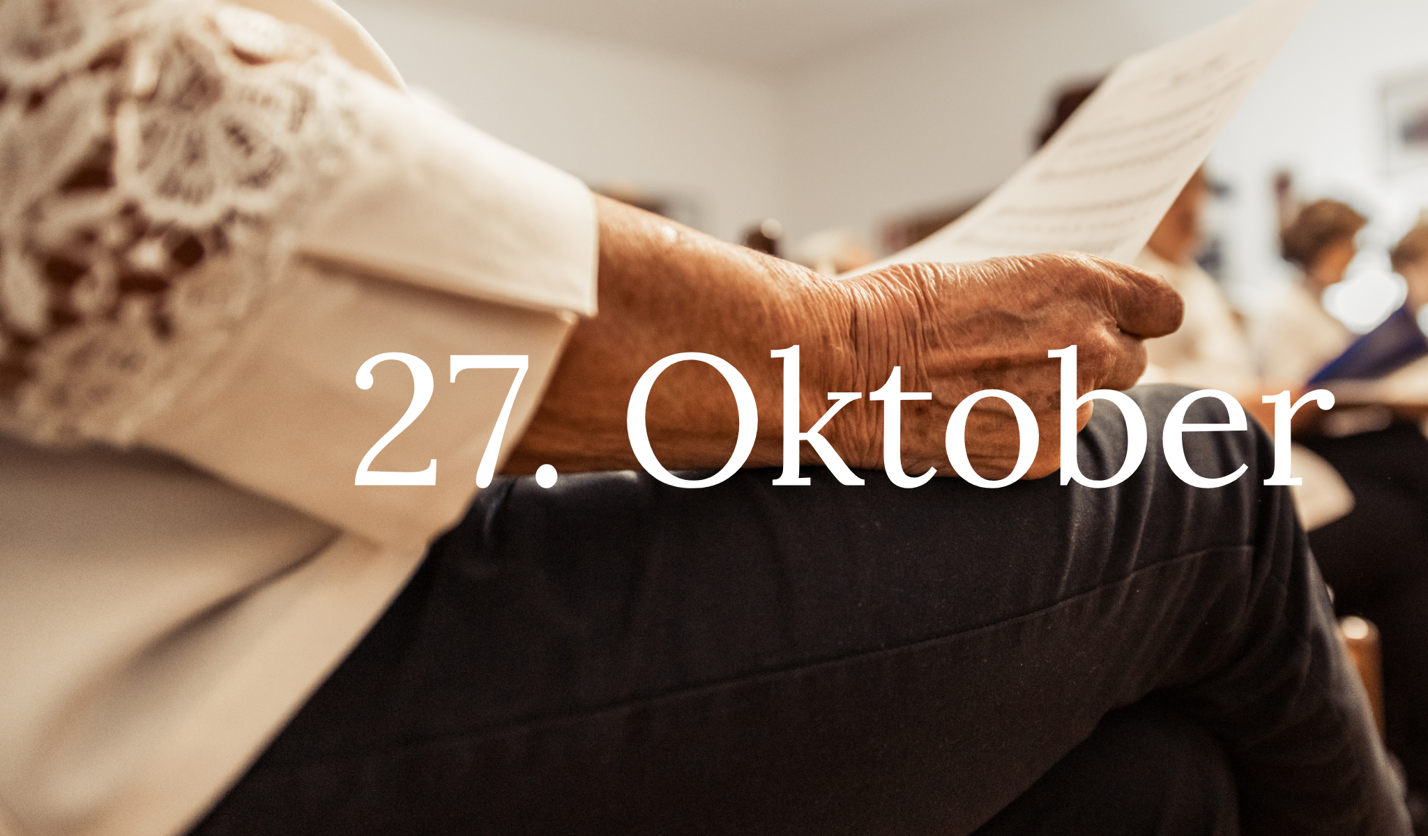 Demenzchor Probe Oktober