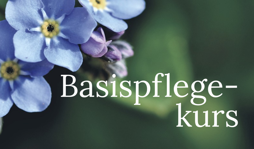 Basispflegekurs 1 am Donnerstag