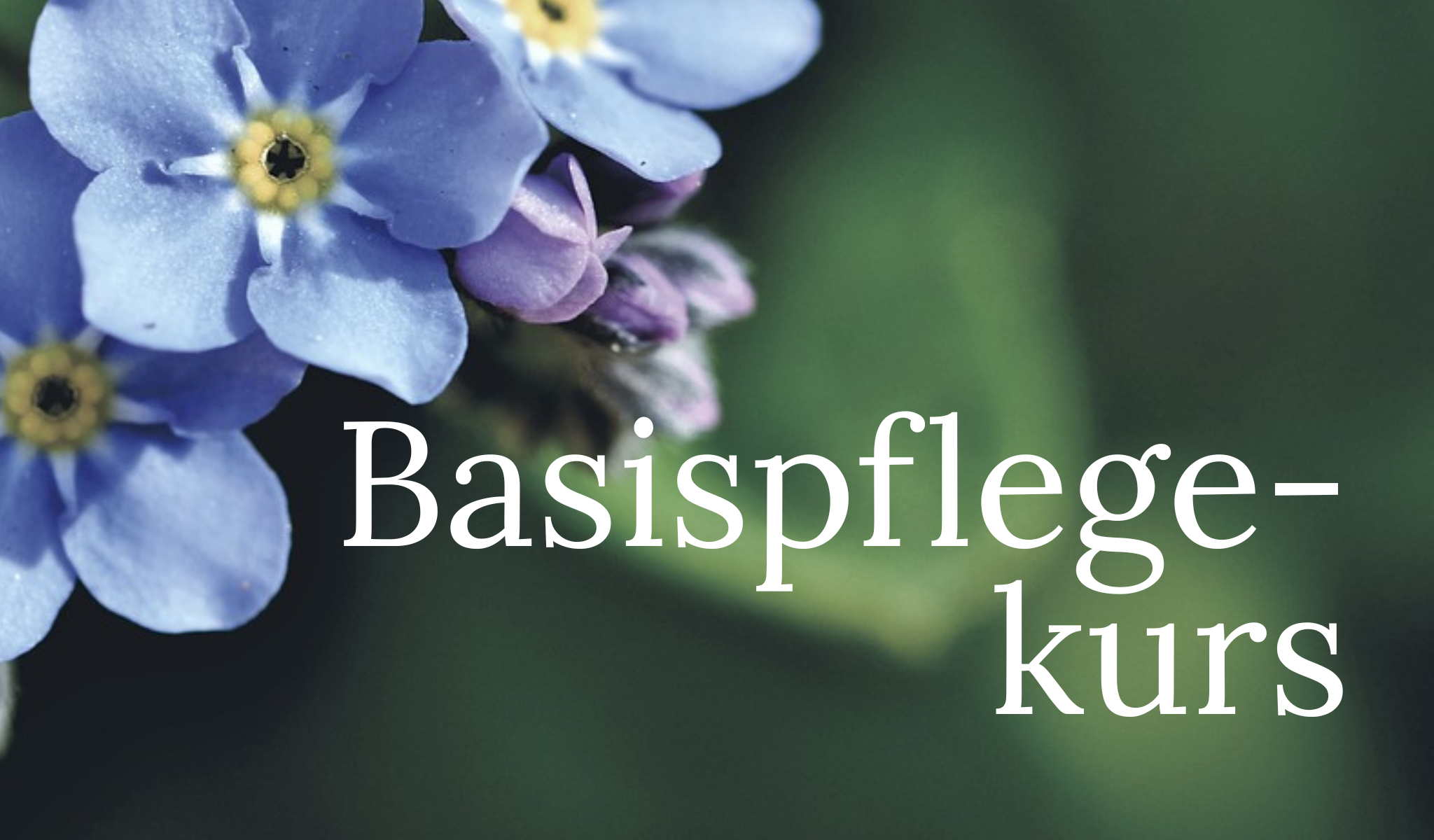 Basispflegekurs 1 am Donnerstag